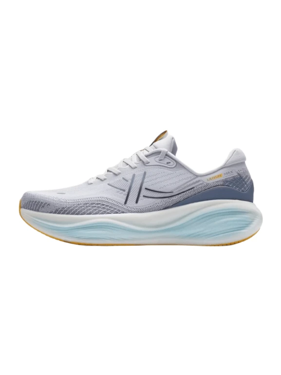 XTEP Nuevos zapatos deportivos para hombres, zapatos de correr cómodos con amortiguación para entrenamiento de fitness - Gris - Ver 1