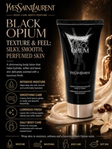YSL Black Opium Body Lotion 50ml, Woody Scent, Lightweight Milky Texture Absorbs Quickly Without Being Greasy, Leaving Skin Soft, Smooth, And Radiant. Suitable For All Skin Types And Daily Care. - Black Opium Body Lotion - View 7
