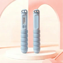 1/2 piezas Cuerda de saltar con contador, equipo deportivo para adultos y estudiantes, accesorios de fitness y gimnasio, deportes, gimnasio, entrenamiento en casa, cuerda de saltar, cuerda de saltar, cuerda de saltar, cuerda de saltar - Multicolor - Ver 18