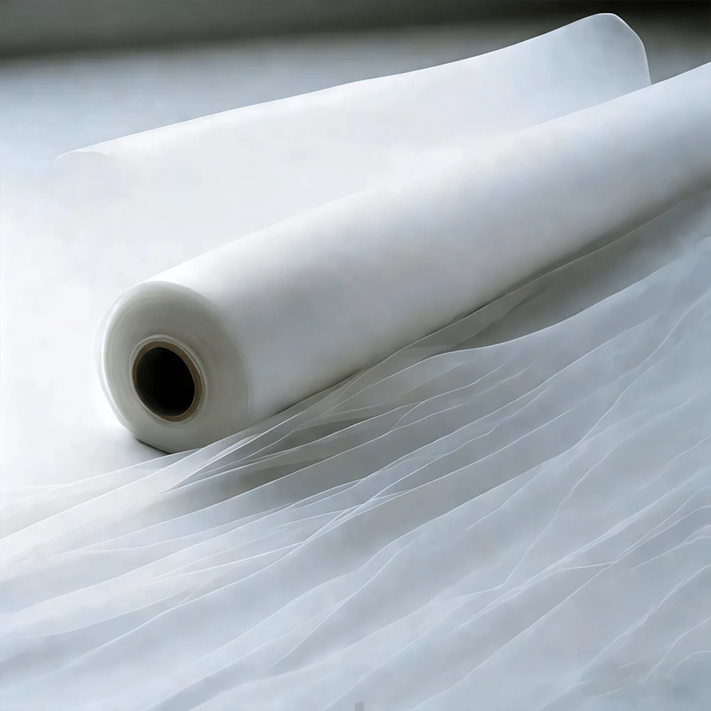 1pc White Encrypted Soft Mesh Tulle Fabric Tulle Decoration DIT Fabric