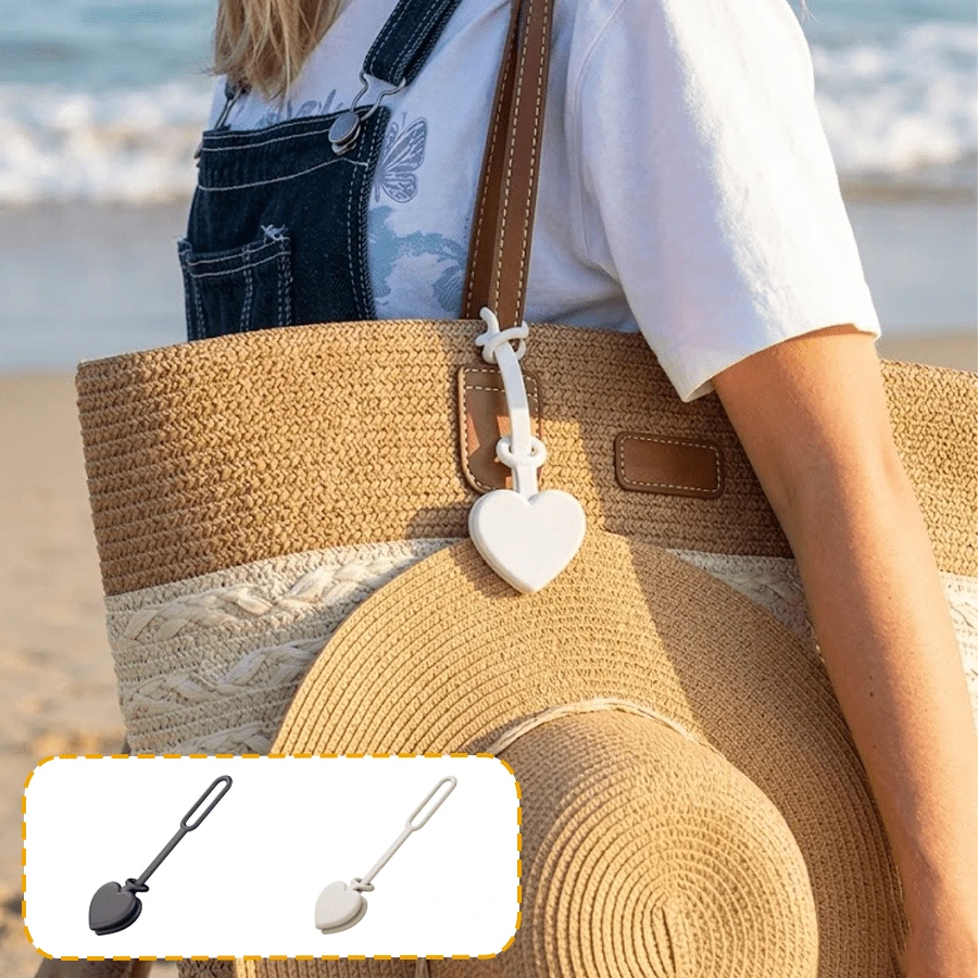 矽膠磁吸帽子夾,專為旅行包設計,強力磁吸帽子夾,適用於各種帽子,旅行必備配件 - 彩色 - 查看 1