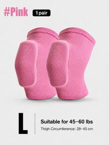 1pc Sports Knee Pad - Breathable Foam Padded Knee Support, Suitable For Running, Basketball, Soccer, Dance And Fitness - Adjustable S/M/L Size, Unisex, Provides Joint Support - Multicolor - View 27