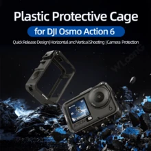 適用於 Osmo Action6 的塑膠保護籠,戶外運動、假期旅行、校園攝影與派對的完美相機拍攝配件,快拆設計 | 相機框架保護 | 返校季攝影工具 | 理想禮物 - 查看 2