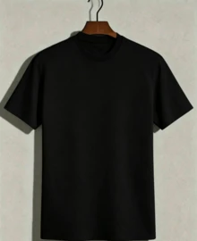 Short-Sleeved T-Shirt With A Round Neck, Featuring A Japanese-Style Crane Print With Outstretched Wings, Tie-Dyed In Black, For Casual Wear; Versatile Blouse For Women With A Plum Blossom And Pine Tree Print, Casual Blouses For Ladies, Women's Athletic T-Shirt, Hot - 黑色 - 查看 2