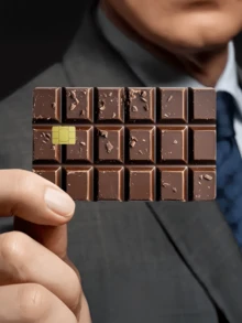 1pc Chocolate Pattern Credit Card Sticker Protector, Funny Prank Party Birthday Gift PVC Material Anti-Fingerprint Anti-Scratch Wear-Resistant Skin, Suitable For Men, Women, Couples, Small Chip Card, Bank Card, Credit Card, Transportation Card, Student Campus Card DIY - Type a - View 6