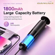GANLAIX New Foot Care Tool, Multi-Gear Adjustable For Removing Calluses And Dead Skin, Dual-Use For Nail Care And Polishing, Type-C With LCD Display, 1800mAh Rechargeable Battery - Multicolor - View 9