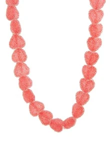 1 Peça Colar Pingente com Contas em Formato de Coração de Cor Doce e Fofa, Banhado a Ouro 18K, Adequado para Festa e Uso Diário, Presente para Esposa, Mãe, Namorada, Joias Femininas - Multicolorido - Visão 19