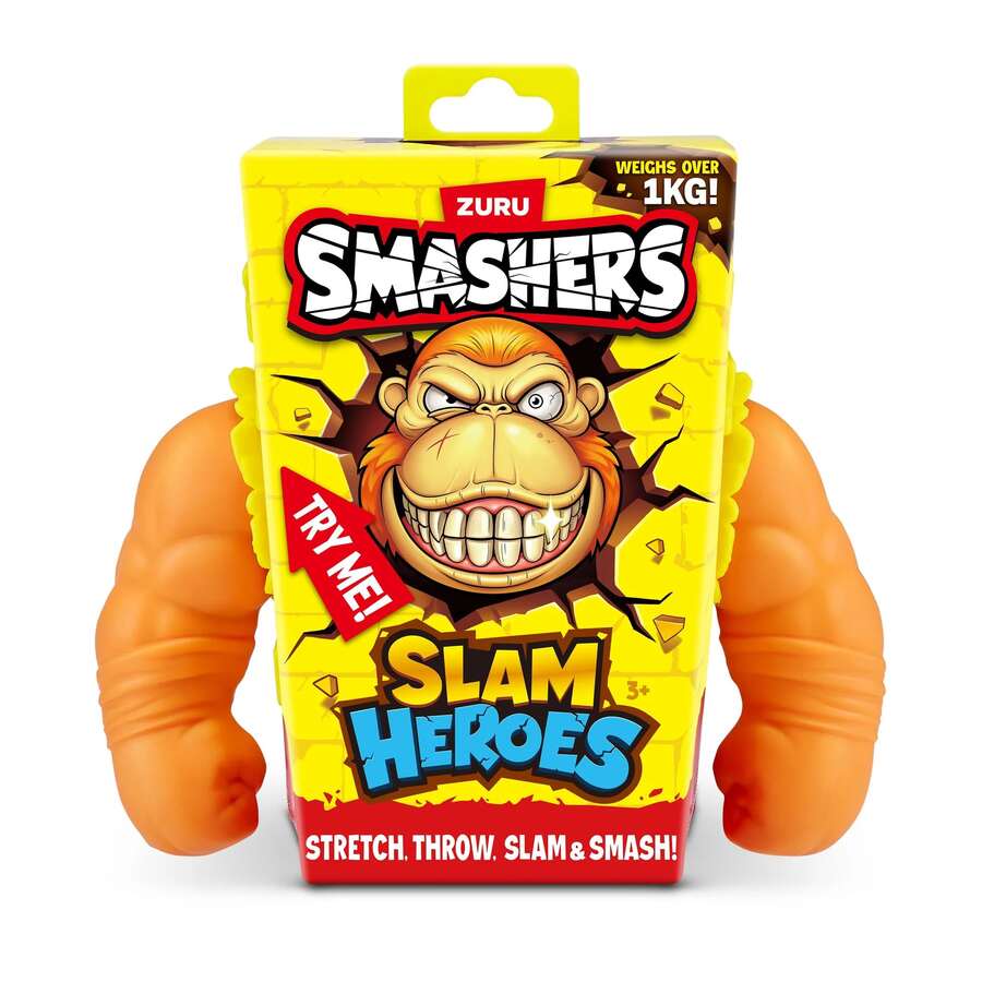 ZURU Smashers Slam Heroes Series 1 Gorilla Assorted Styles (Random) - Multicolor - View 1