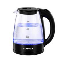 2L Glass Electric Kettle With LED Light For Modern Kitchen - US A Type Plug(110-127V) - View 10