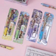 自動鉛筆套組 全新可愛高品質卡通學生 0.5mm 自動鉛筆 + 替芯組 Judy 兔子、Nick 狐狸、Gary 蛇 按壓式自動鉛筆 無需削鉛筆 辦公、學習、繪圖用品 - 隨機一卡 - 查看 5