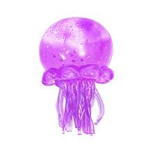 INS Hot-Selling Transparent Jellyfish Figurine, Dreamy Ocean Style Desktop Atmosphere Decor - Multicolor - View 5