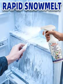 Refrigerator And Freezer Defrosting Agent – Quickly And Easily Remove Stubborn Ice Buildup In Freezer Or Deep Freezer, Efficiently And Rapidly Clear Ice Accumulation, Remove Ice Blocks And Prevent Freezing Solution | Suitable For Home And RV Refrigeration Systems Such As: Freezer, Refrigerator, Glass, Car - Liquid - View 3