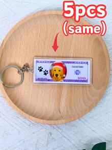 1/3/5件客製化照片鑰匙圈，將您的照片變成獨特可愛的紀念品！客製化情侶、家庭和朋友肖像鑰匙圈。個性化壓克力鑰匙圈，送給朋友、家人的禮物，生日禮物，情侶禮物，適用於居家、辦公室、車鑰匙，男友禮物，個性化配件，背包吊飾。 - 多色5 - 查看 18
