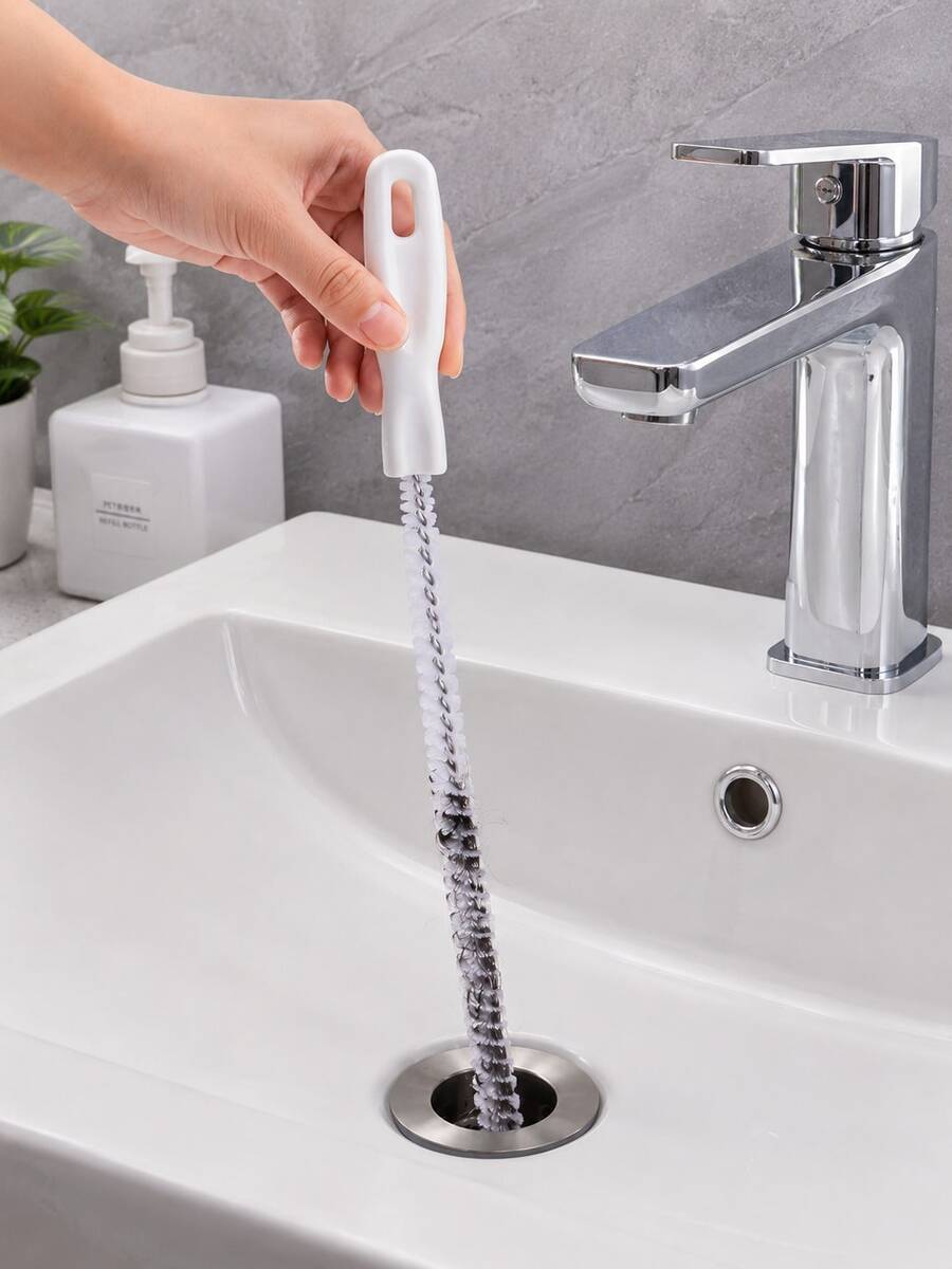5/3/2pcs Flexible Sink Drain Cleaning Brush, Long Handle Pipe Hair Remover Tool, Kitchen Sewer Dredge Unclogger For Deep Cleaning, Kitchen Accessories Home Gadgets, Camping Essentials For BBQ, Summer Essentials For Outdoor Kitchen Use, Travel Essentials For Camping, RV, Picnic, Multipurpose Drain Cleaner For Kitchen, Bathroom, Campsite, Easy To Use, Durable, Prevents Clogs And Blockages