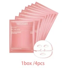 Collagen Face Mask – Hydrating Collagen Sheet Masks, Deep Hydration, Overnight Face Mask For Radiant Skin - Facial Masks - View 12