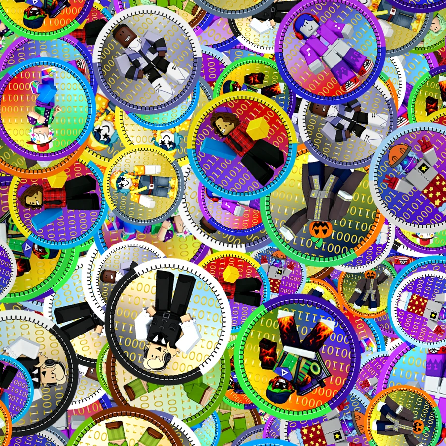 Roblox Round Stickers 195Pcs 3/4/5cm Cartoon Game Theme Waterproof For Laptop Phone Bottle Party Gift - Roblo Boy (original) Round Sticker - View 1