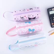 Sanrio Pencil Case Kuromi Cinnamoroll My Melody, Large Capacity Stationery Bag, Handheld Makeup Storage Bag, Handheld Canvas Storage Bag, Storage Bag, Back To School Essential - Multicolor - View 6