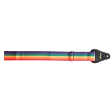 Stagg 2" Rainbow Guitar Strap - Multicolor - View 1