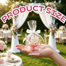 8sets First Communion Candle Favors, Pink Cross Floral Religious Candles With Organza Bags, Perfect For Baptism, Christening, Church Wedding & All Christian Celebration Guest Souvenirs - 8Pcs - View 7