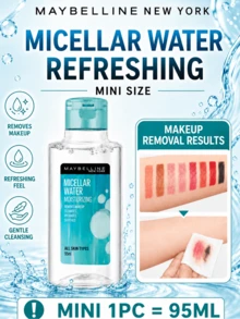 Desmaquillante Multi-Efecto Maybelline (Tipo Refrescante), Muestra 95ml/Tamaño Completo 400ml, Limpieza Eficiente, Suave Calmante & Hidratante - Desmaquillante multiefecto Maybelline (tipo refrescante) - Ver 14