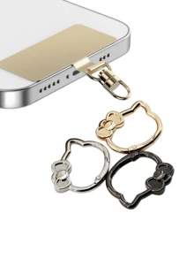 Correa de teléfono metálica giratoria 360° apta para todos los teléfonos - Bote - Ver 2