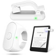 Remote Page Turner Ring For Kindle Paperwhite/Scribe/Oasis, Wireless RF Remote Clicker, Compatible With IPhone, Android Tablets, E-Readers, Camera Shutter And Video Trigger - Multicolor - View 9