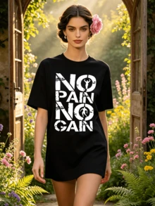 Women T-Shirts - Black - View 4