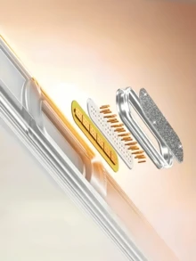 通用相機按鈕貼紙，適用於 iPhone 17/16 系列 (17/17 Pro/17 Pro Max/16/16/16/16 Pro Max)，由強化高解析度玻璃製成，提供強大保護並支持相機控制、縮放和點擊功能，相機按鈕裝飾貼紙，裝飾配件 - 彩色 - 查看 2