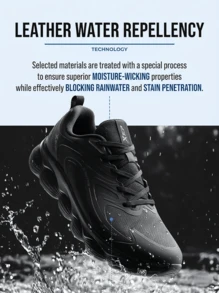 XTEP Bouncy Shoes | Men's Running Shoes New Arrival, Lightweight Sports Shoes, Retro Chunky Sneakers, Thick Sole, Versatile Outdoor Shoes, Black - Black - View 2