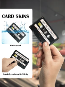 1 buah Stiker Kartu Kredit Magnetik Inspiratif, Stiker Kartu Perlindungan Privasi, "Hidup Tak Pernah Mengulang, Nikmati Setiap Momen", Hadiah Pesta Ulang Tahun, Bahan PVC, Anti Sidik Jari, Anti Gores, Tahan Aus, Cocok Untuk Pria, Wanita, Pasangan, Kartu Chip Kecil, Stiker Dekorasi Kartu Bank, Kartu Kredit, Kartu Transportasi, Kartu Kampus Pelajar DIY - Tipe A - View 8
