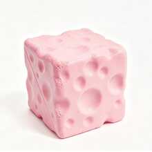 1pc 7cm Jumbo Cube Stress Ball Big Cheese Shapeable SqueezeBall Non-Bounce Fidget Toy ASMR Sensory Anti-Stress Gift,Soft And Realistic Stress Relief Ball, Creative Stress Relief Gadget, Suitable For Holiday, Birthday - Multicolor - View 9