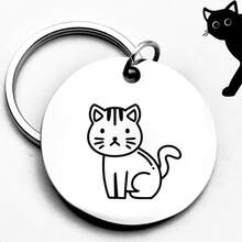 Aksesori Kalung Liontin Hewan Peliharaan, Pemasangan Tanpa Alat, Kalung Anjing Stainless Steel, Pembongkaran Cepat dan Pengoperasian Mudah, Aman dan Anti Selip, Cocok untuk Pemilik Hewan Peliharaan Pemula - MultiWarna - View 1