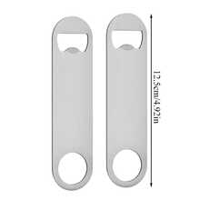 1/2 piezas Abrebotellas de acero inoxidable, destornillador de cerveza, abrebotellas creativo para bebidas gaseosas del hogar, abrebotellas de cerveza - Multicolor - Ver 8