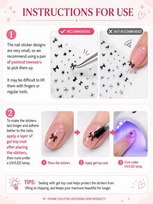 5D 浮雕水母美甲貼紙，全息紫色海洋與貝殼自黏美甲貼花，夏季海灘美人魚風格 DIY 美甲裝飾，適用於夏季居家沙龍美甲與穿戴甲配件，1 張 - 粉色 - 查看 8
