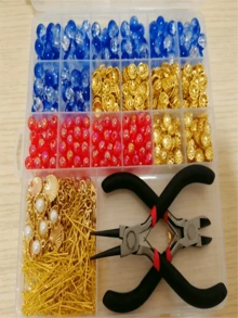 Kit de manualidades de cuentas fácil de hacer: Suministros paso a paso para hacer pulseras y collares para mascotas para principiantes - Multicolor - Ver 18