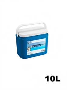 Portable 24L Large Capacity Insulated Cooler Box, Leak-Proof & Long-Lasting Cold Retention Ice Chest, Reusable Outdoor Refrigerator for Picnics, Camping, Beach Trips & Food Delivery - Multicolor - Ver 14