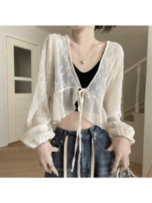 Women Tops - Apricot - View 5