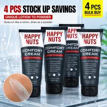 Free Shipping- HAPPY NUTS Men's Self Care Comfortable Deodorizing Cream Skincare Products: Scratch Resistant, Sweatproof, Odorous, Aluminum Free Men's Deodorizer, Exclusive Skin Care, Suitable For Men's Personal Parts 3.4 Oz ,Korean Skincare Products - 4PCS - 查看 9