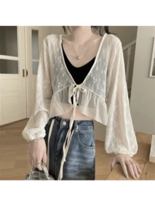 Women Tops - Apricot - View 3