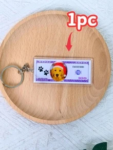 1/3/5件客製化照片鑰匙圈，將您的照片變成獨特可愛的紀念品！客製化情侶、家庭和朋友肖像鑰匙圈。個性化壓克力鑰匙圈，送給朋友、家人的禮物，生日禮物，情侶禮物，適用於居家、辦公室、車鑰匙，男友禮物，個性化配件，背包吊飾。 - 多色5 - 查看 11