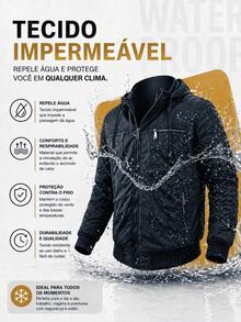 Men Jackets & Coats - Black - View 4