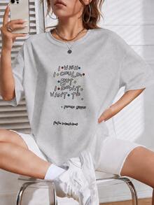 2026 Summer New Pure Cotton T-Shirt Harujuku Kawaii Friends Tv T-Shirt Women Korean Style Ulzzang 90s Graphic Show T Shirt Top - 灰色 - 查看 12