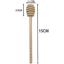 1pc Acacia Wood Lid Honey Jar With Wooden Stirring Stick And High Borosilicate Glass Sealed Jar For Honey Storage,Food,,Kitchen,Travel,Kitchen Items,Kitchen Tools,Kitchen Things. - Transparent - View 15