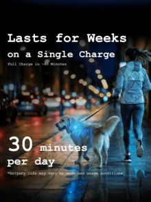 This Rechargeable LED Dog Safety Light Is Perfect For Nighttime Walks. It Can Be Clipped To A Collar, Harness, Or Leash, Providing High Visibility, Is Waterproof, And Comes With A USB-C Port. - Multicolor - View 9
