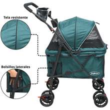 Joykoo Pet Strollers - Green - View 6