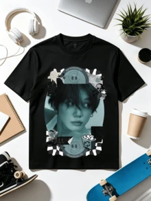 Women T-Shirts - Black - View 1