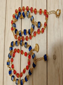 Kit de manualidades de cuentas fácil de hacer: Suministros paso a paso para hacer pulseras y collares para mascotas para principiantes - Multicolor - Ver 3
