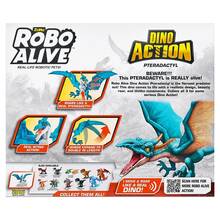 ZURU Robo Alive Dinosaur Series Pterosaur Action Toy - Baby Blue - View 7