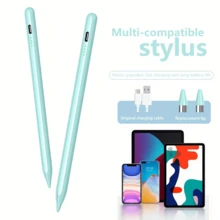 Universal Stylus Pen - Compatible With Android Phones And Tablets - Smooth Writing, Fast Charging, High Precision Sensitivity Capacitive Stylus Pen, Compatible With IPhone, Drawing Pen Tablet Accessories (Includes 2 Tips And Data Cable) - Multicolor - View 11