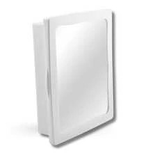 Master Bathroom Cabinet - White - View 3
